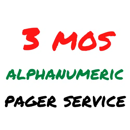alphanumeric pager service
